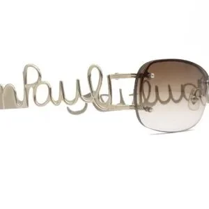 Jean Paul Gaultier Vintage 1990s Sunglasses 56-0079 JPG - Rare Gold Vintage Jean Paul Gaultier 56-0079 Sunglasses – RSTKD  main image 3